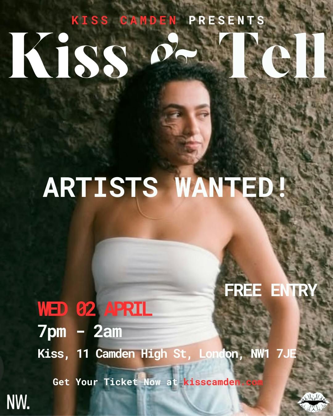 Kiss &amp; Tell: Artist Showcase Night