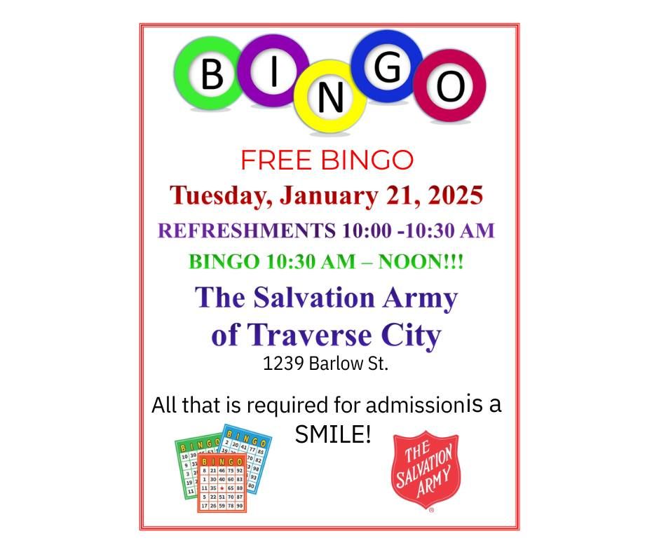 FREE BINGO Event!