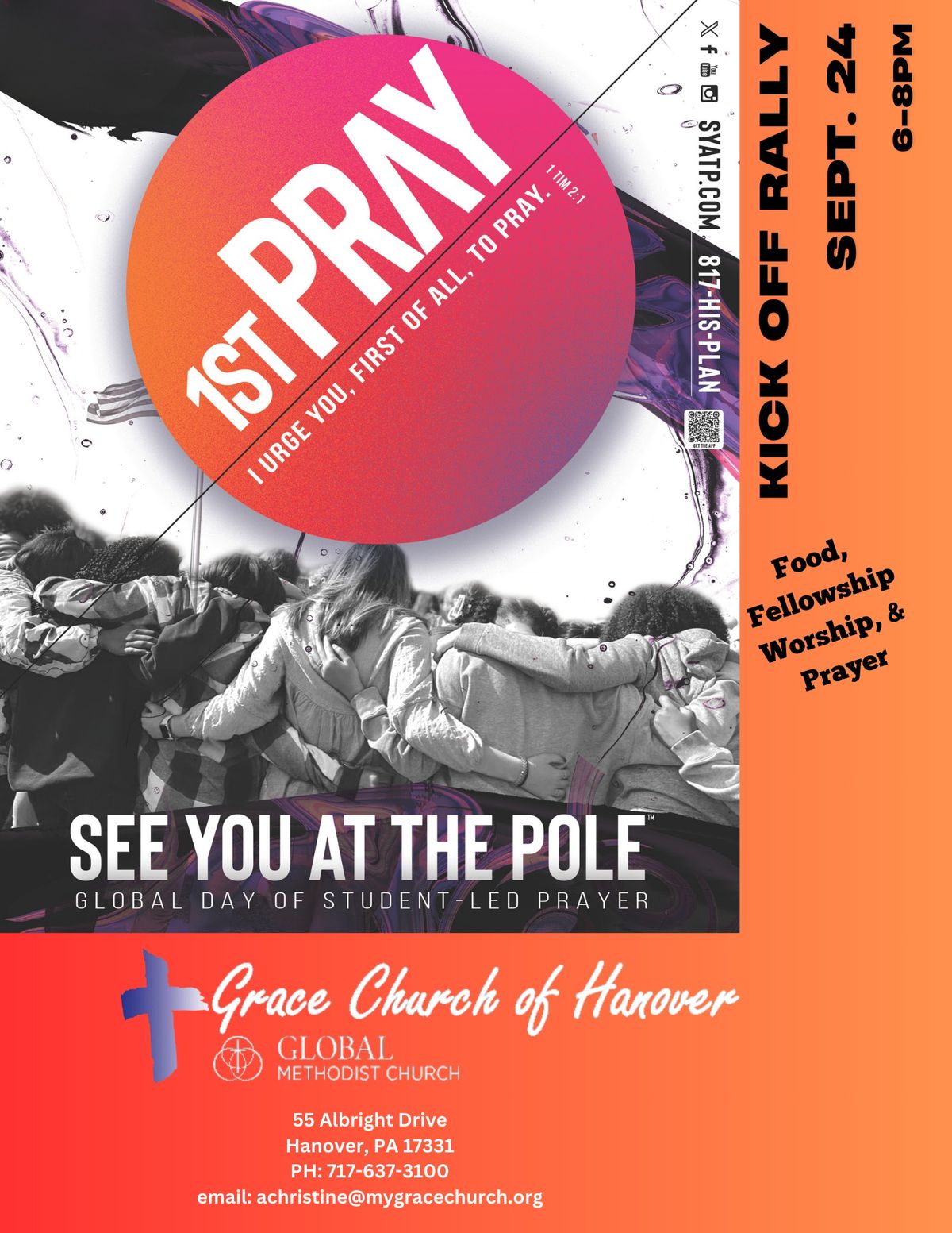 See You at the Pole Kick Off Rally