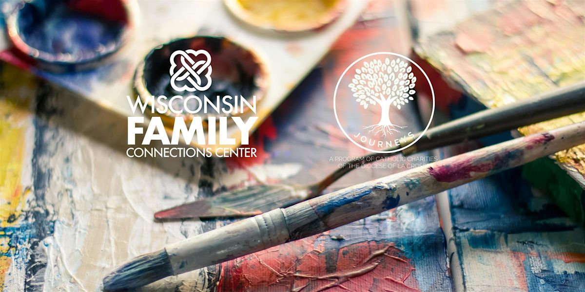 Child Painting Party at Brushes & Bubbly: Wisconsin Dells