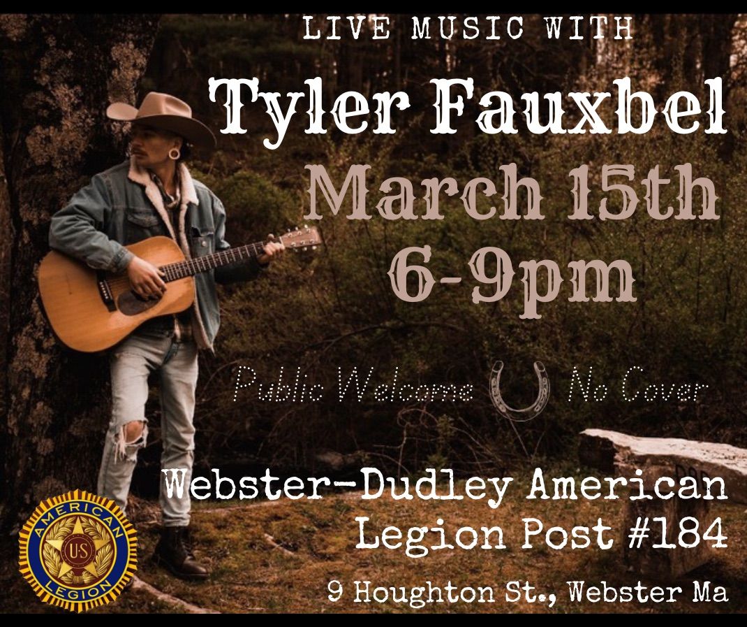 Live Music with Tyler Fauxbel! 