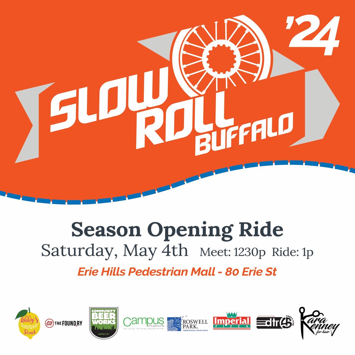 Slow Roll Buffalo Season Opening Ride