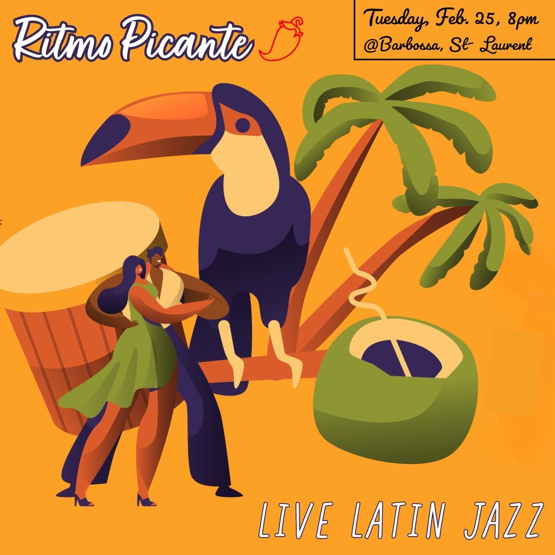 Ritmo Picante\ud83c\udf36\ufe0f Latin Jazz at Barbossa