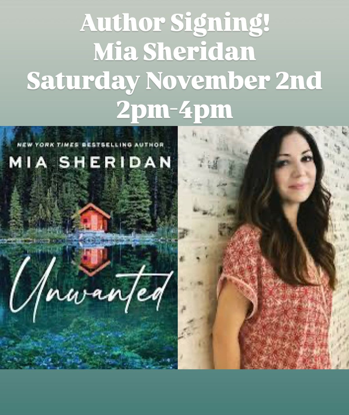 Mia Sheridan Author Signing \u201cThe Broken Places\u201d 