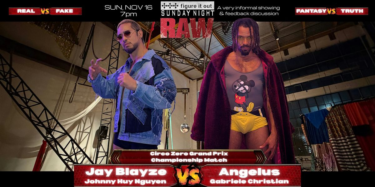 Gabriele Christian and Johnny Huy Nguy\u1ec5n Sunday Night Raw