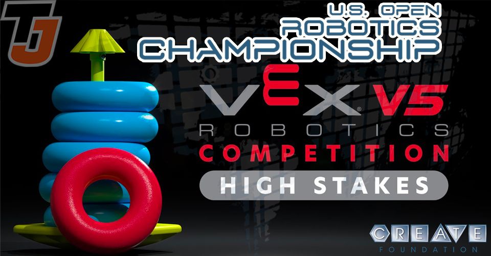 2025 CREATE U.S. Open Robotics Tournament- V5RC High School