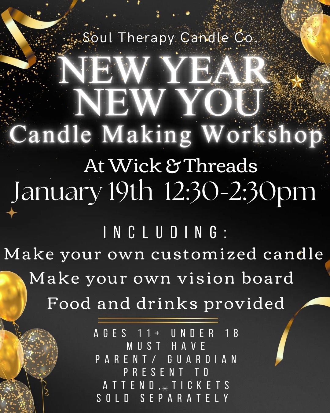 Candle Making Workshop | New year, New You