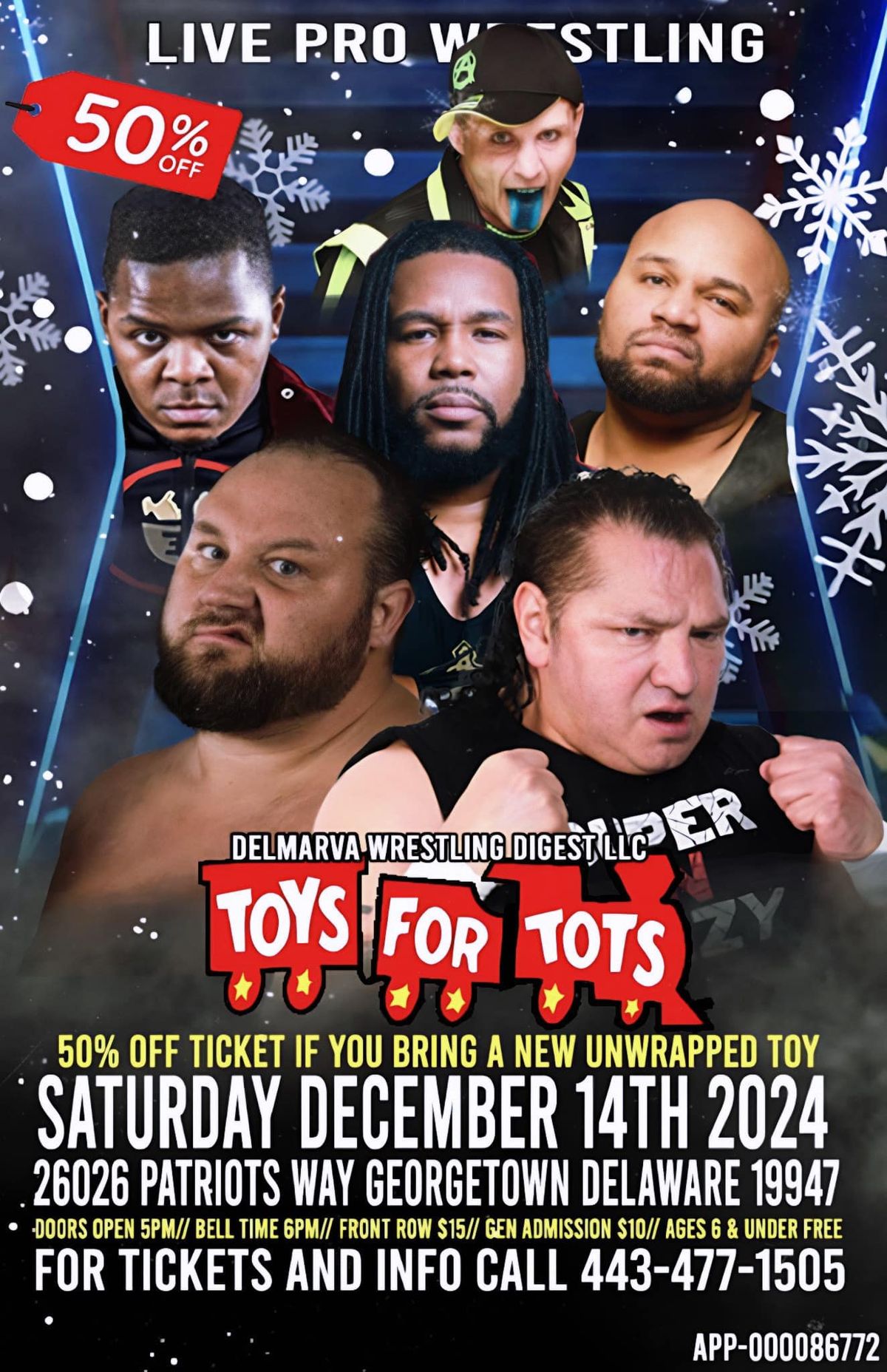 Delmarva Wrestling Digest LLC Presents Holiday Hope: Wrestling for Well-being