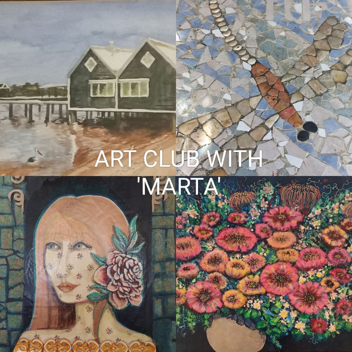Art Club with Marta 8-week course 16+yrs