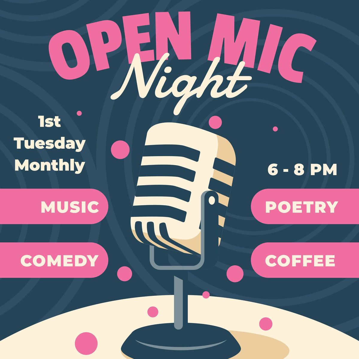 Open Mic Night @ The Morgue Coffee Co.