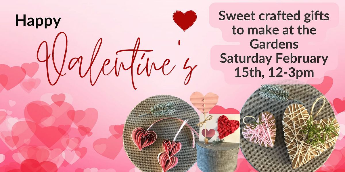 Valentine Crafting: half term activity