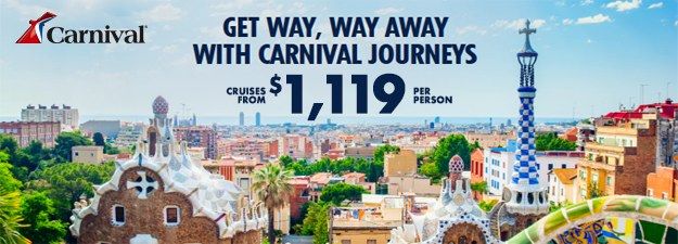 Carnival Journeys: Unique Sailings for the Destination-Obsessed