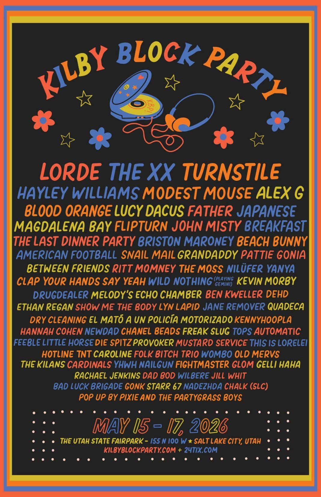 Kilby Block Party: The **  Alex G  Lucy Dacus & The Last Dinner Party - Saturday
