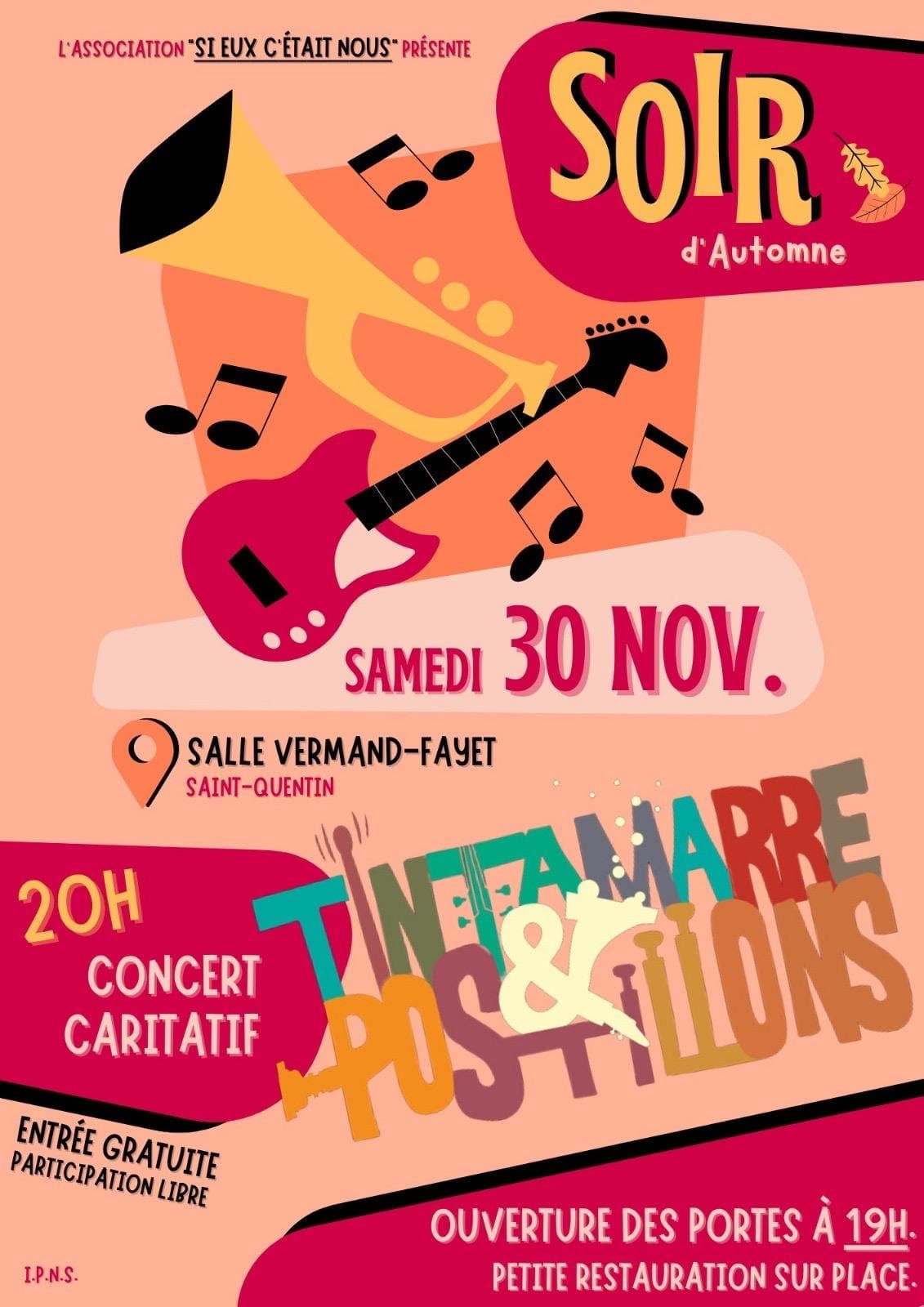 Concert caritatif de Tintamarre & Postillons 