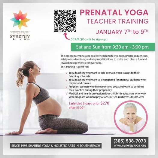PreNatal Yoga Teacher Training