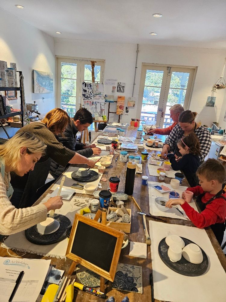 Ceramics Workshop - Friday Glaze and Sip January 24th 2025