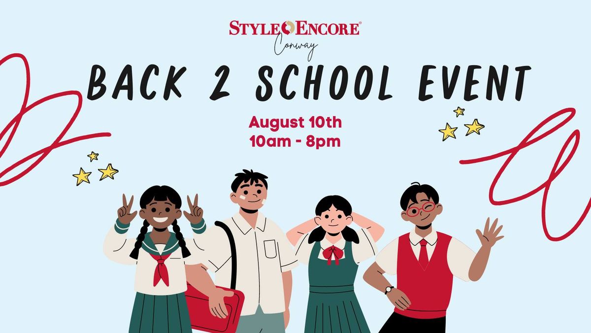 Back 2 School Event