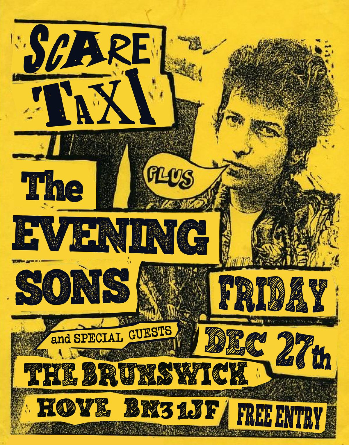 The Evening Sons with Scare Taxi and friends.