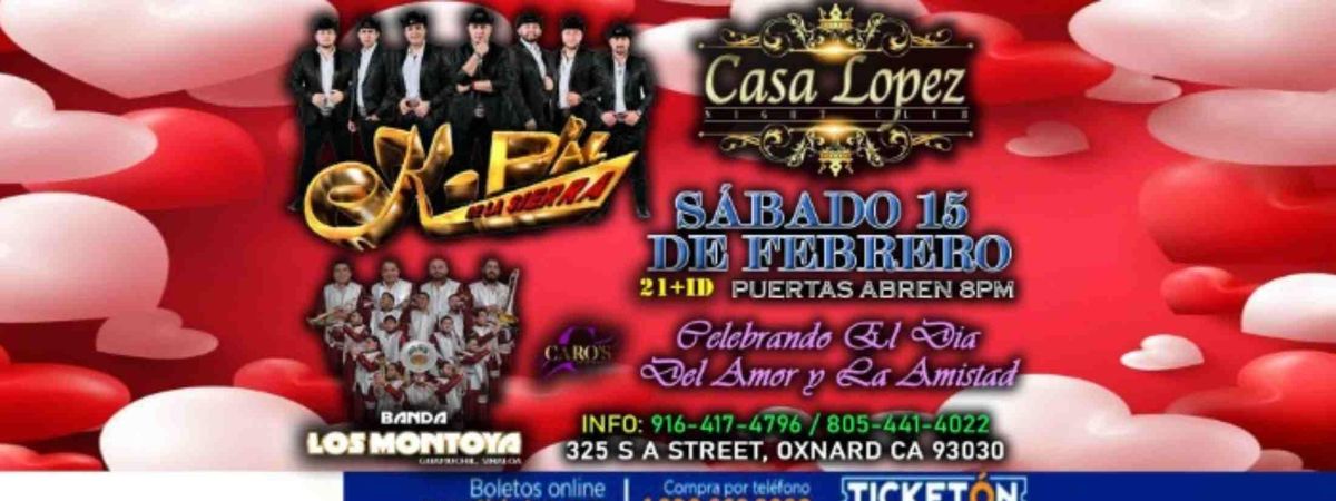 K- PAZ DE LA SIERRA & BANDA LOS MONTOYA EN OXNARD