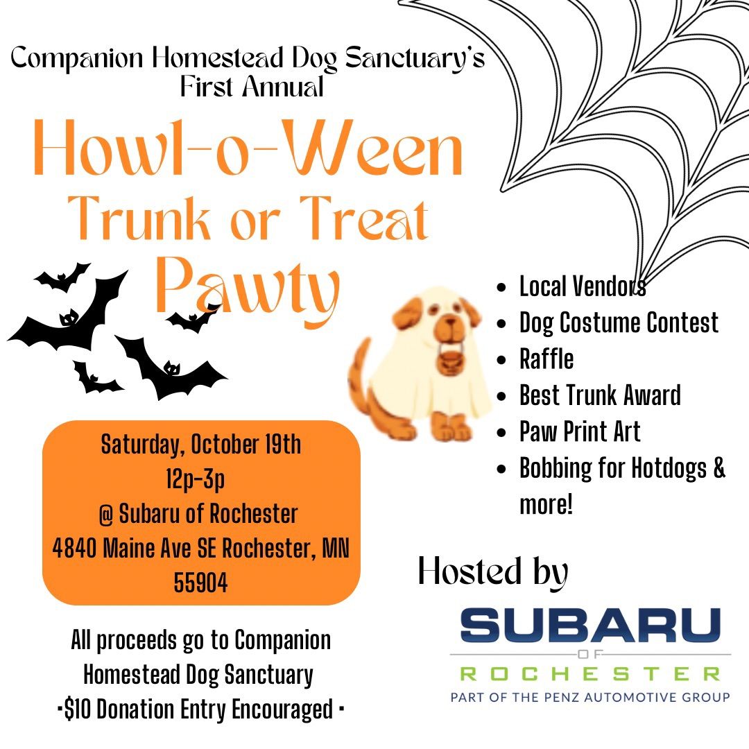 Howl-o-Ween Trunk or Treat Pawty