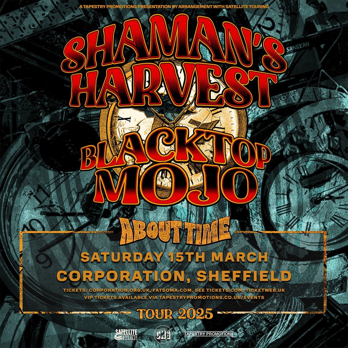 Shaman's Harvest + Blacktop Mojo - Sheffield