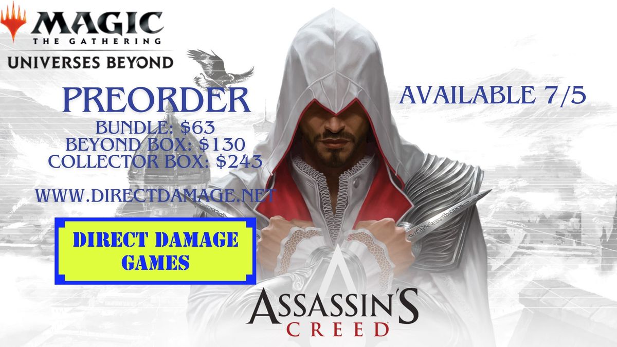 Magic The Gathering: Assassin's Creed Release