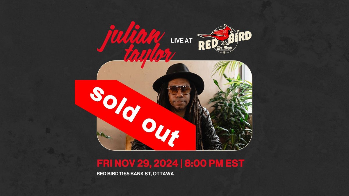 Julian Taylor Live at Red Bird