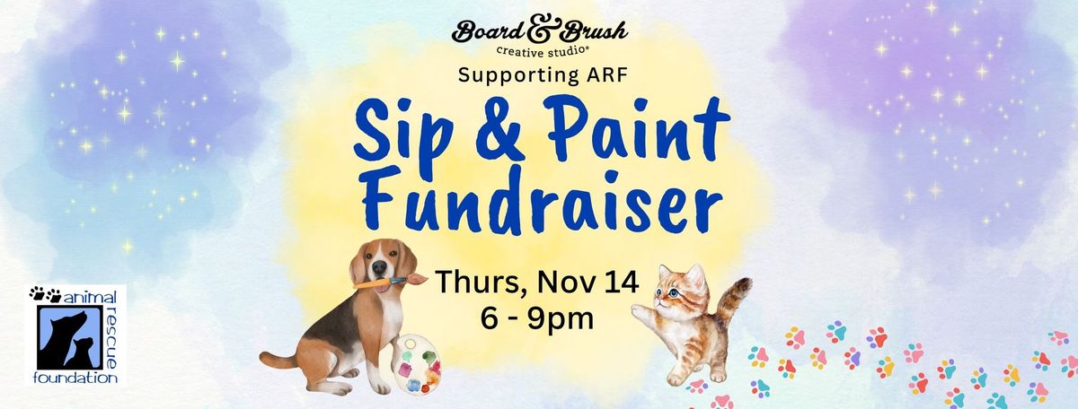 Sip & Paint Fundraiser