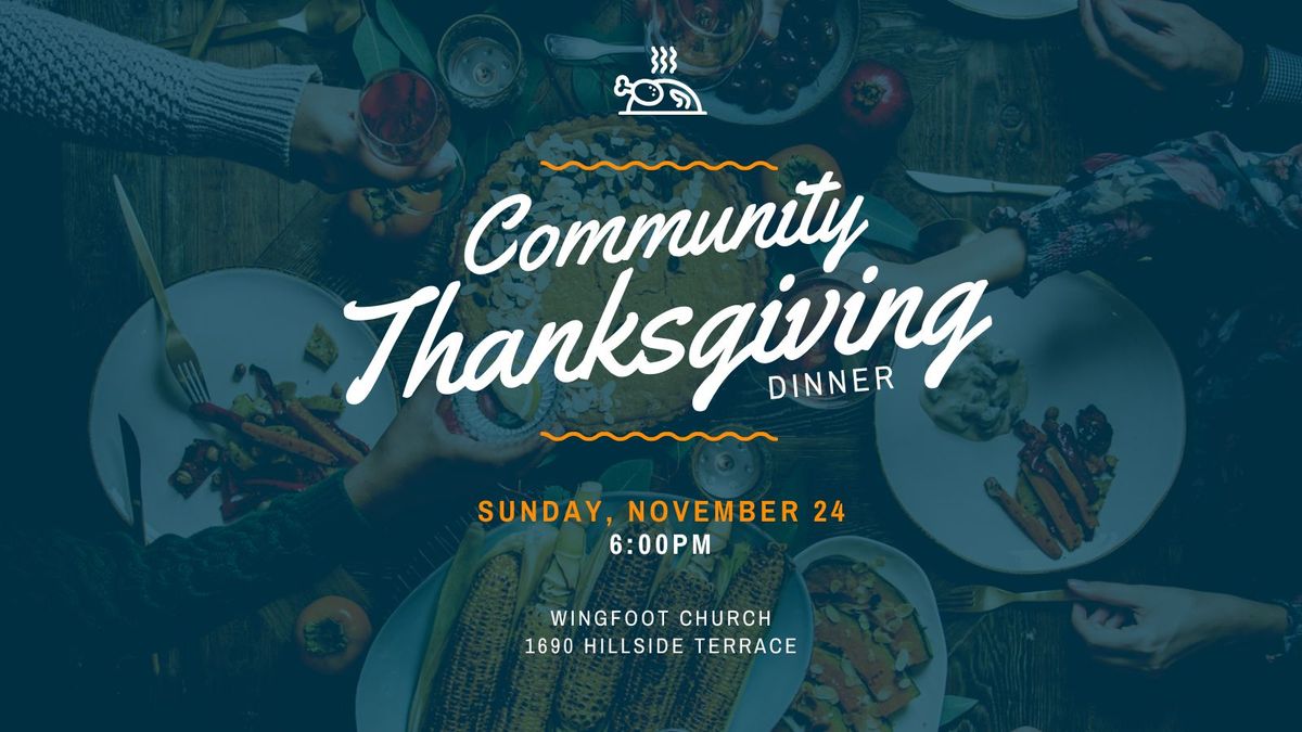 Free Community Thanksgiving Dinner