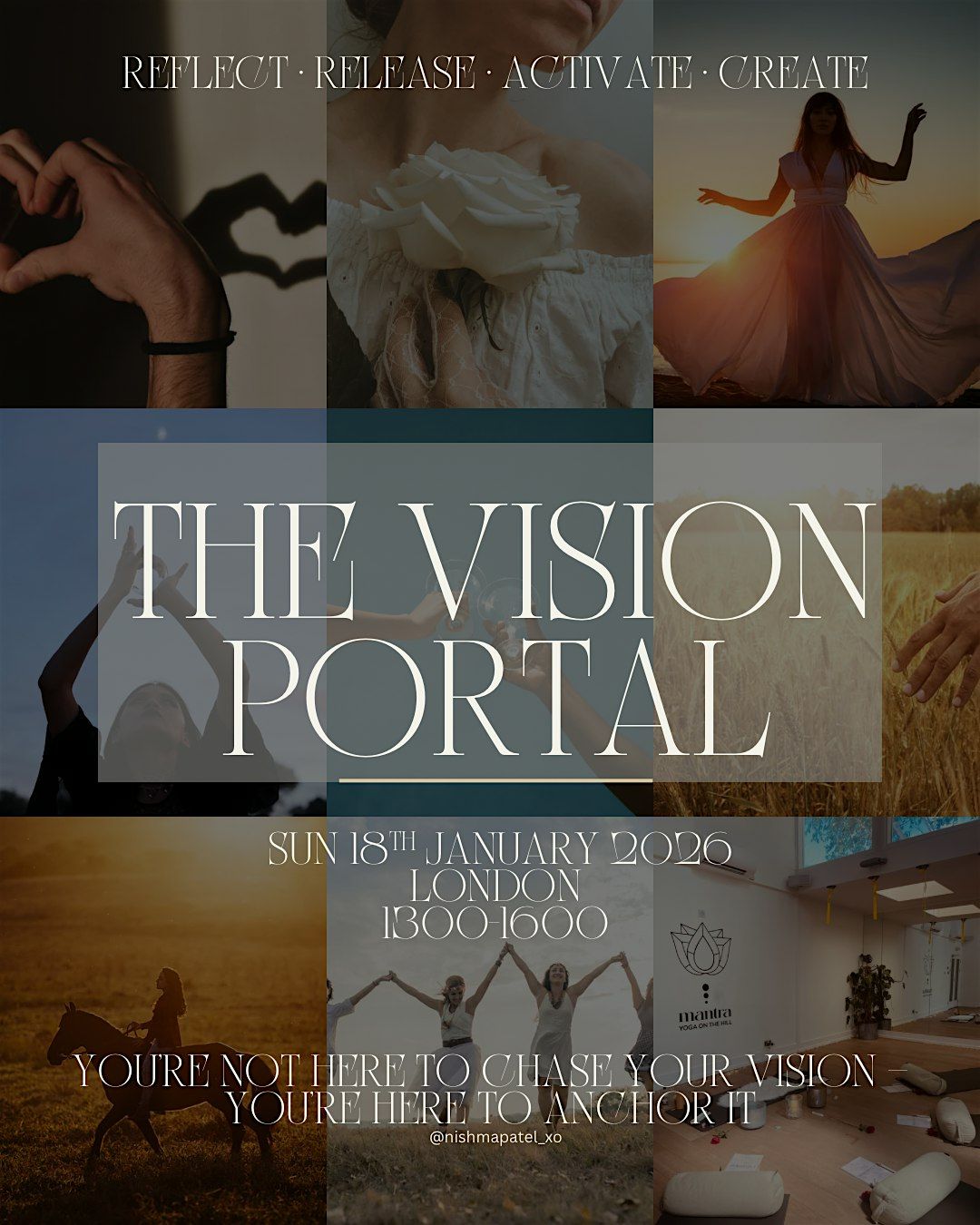 The Vision Portal: A Vision board experience with reiki + sound healing