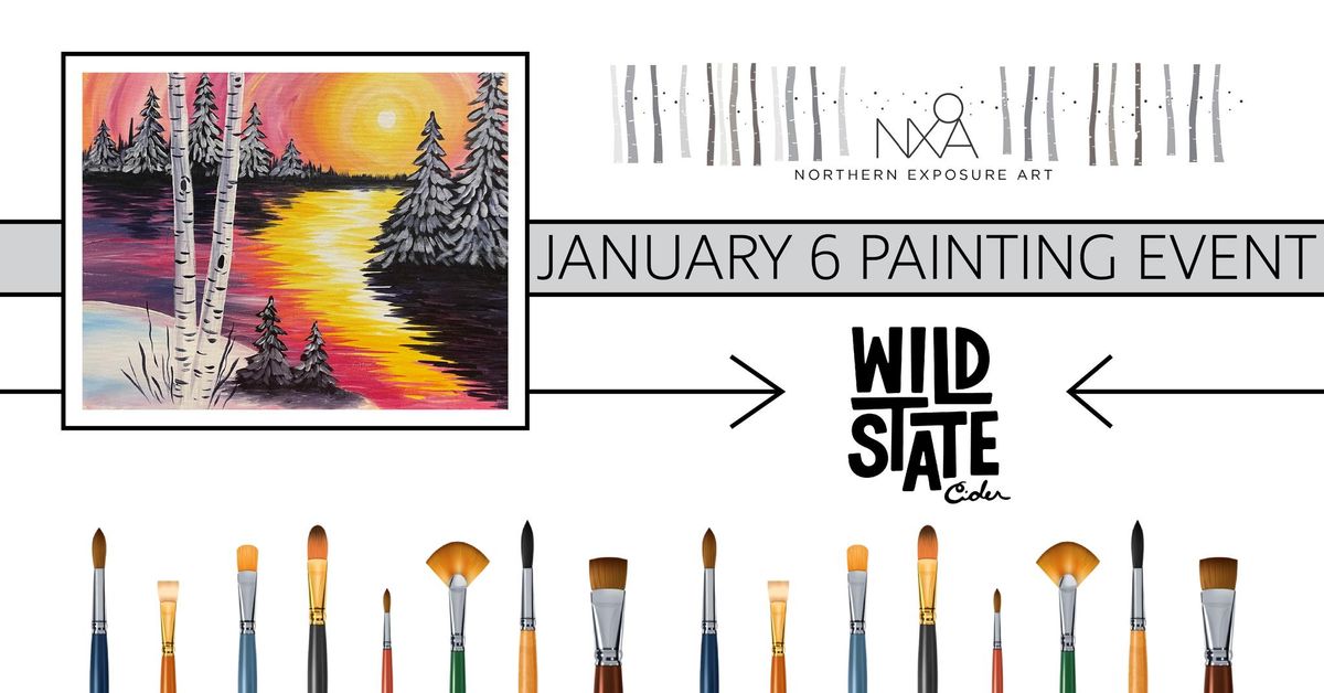 Painting Event at Wild State Cider