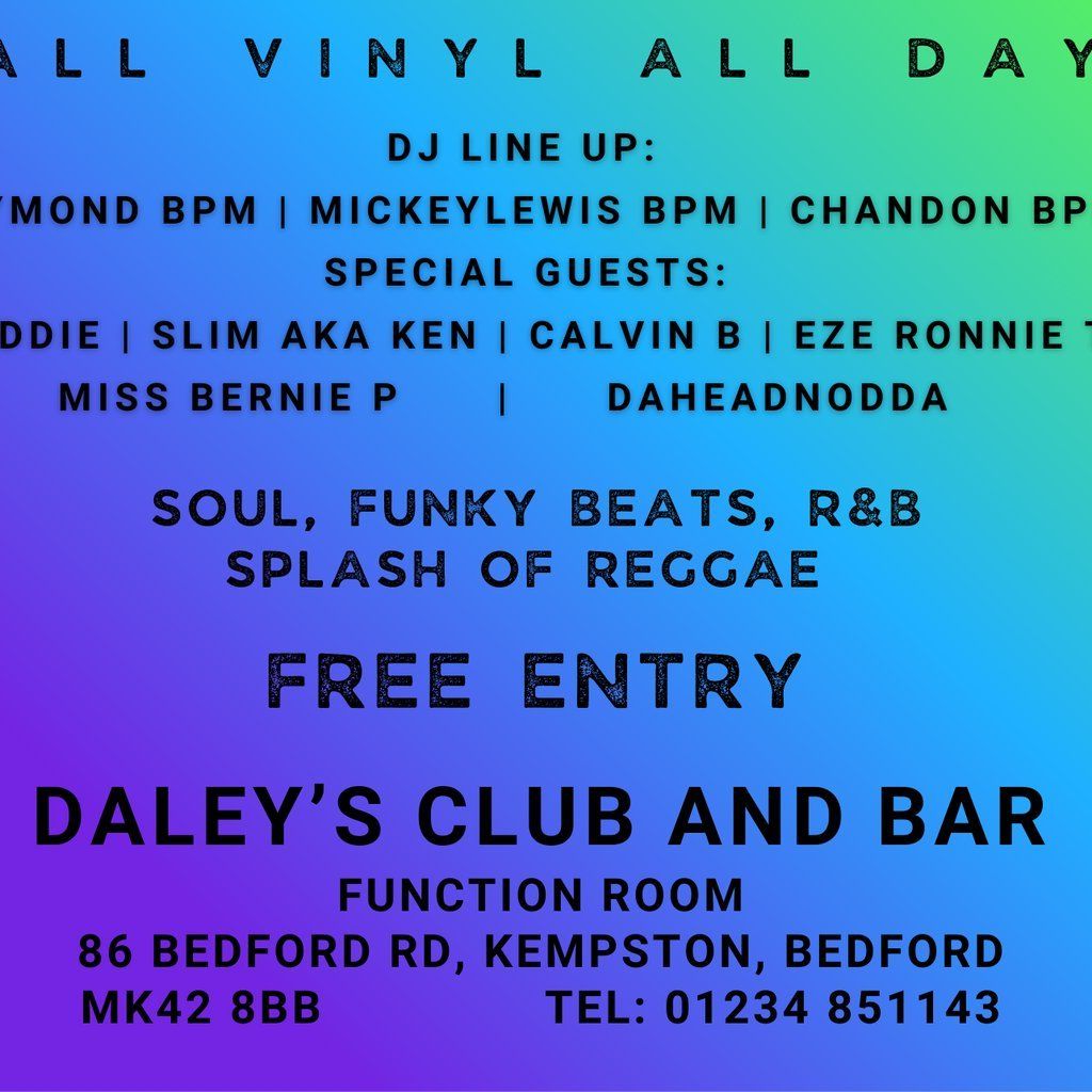 Funk & Soul ALL DAYER