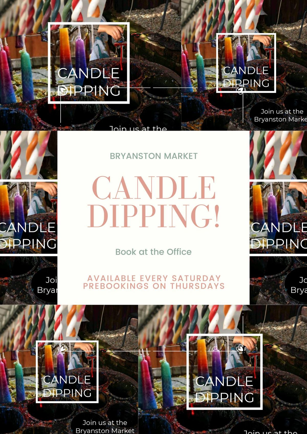 Schools Out! Candle Dipping tomorrow