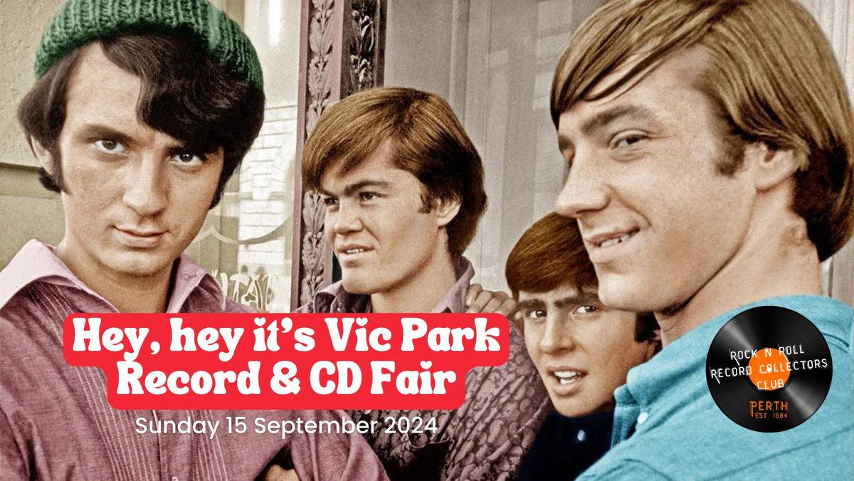 Vic Park Record & CD Fair 15 Sept 2024