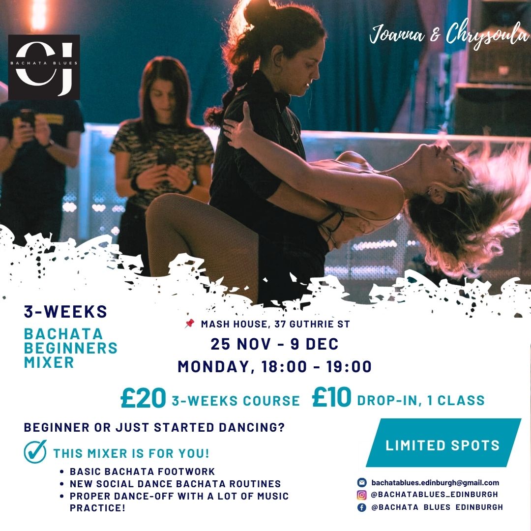 BACHATA BEGINNER MIXER - Connect with each other now (Starts 25th November)