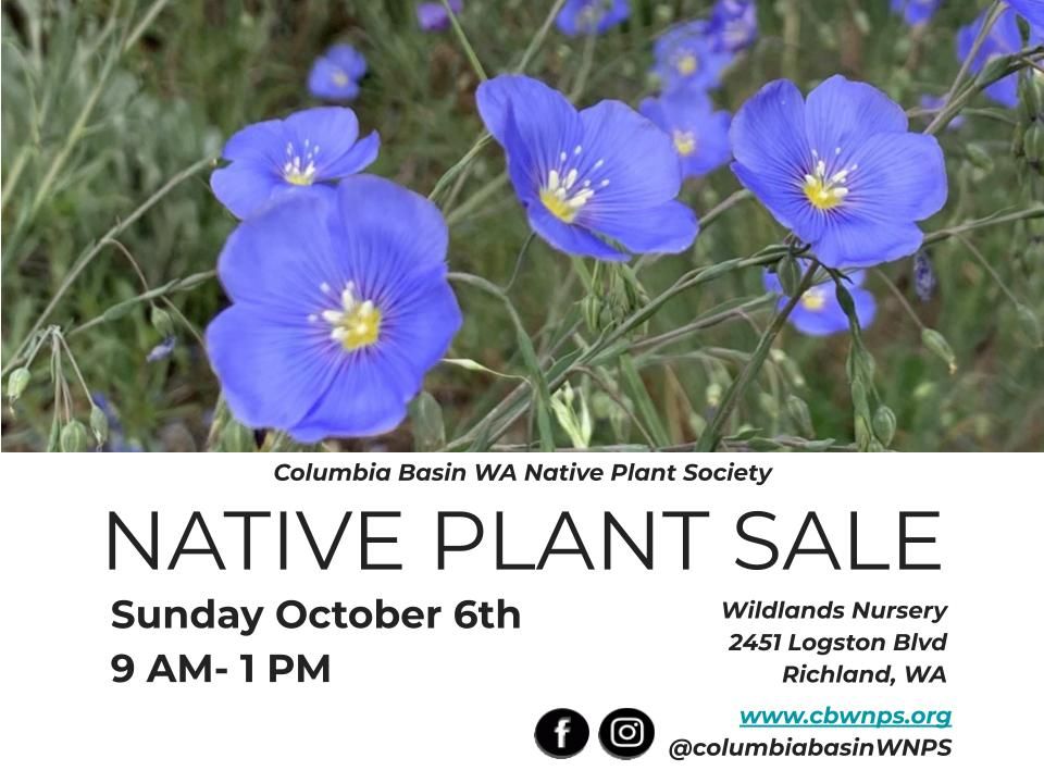 CBWNPS In Person Native Plant Sale