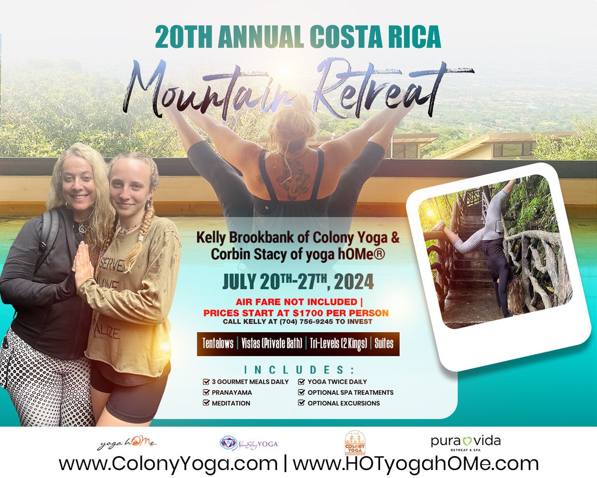 20th Annual Costa Rica Mountain Retreat