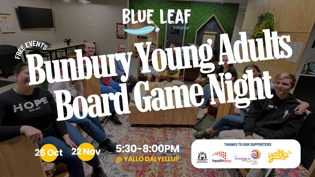 Bunbury Young Adults Board Game Night