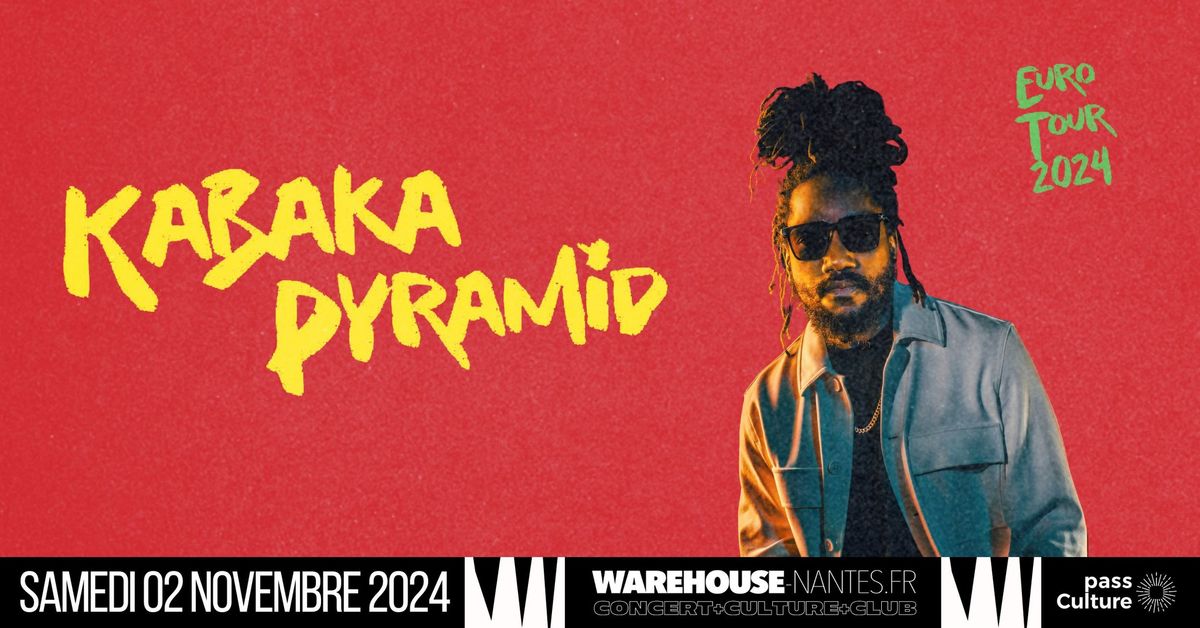 Kabaka Pyramid en concert au Warehouse \u00e0 Nantes ! - 19\u20ac