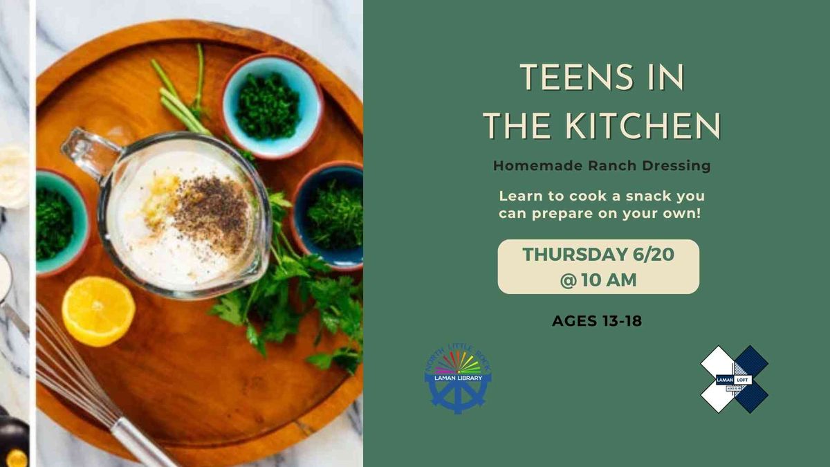 Teens In The Kitchen: Homemade Ranch Dressing