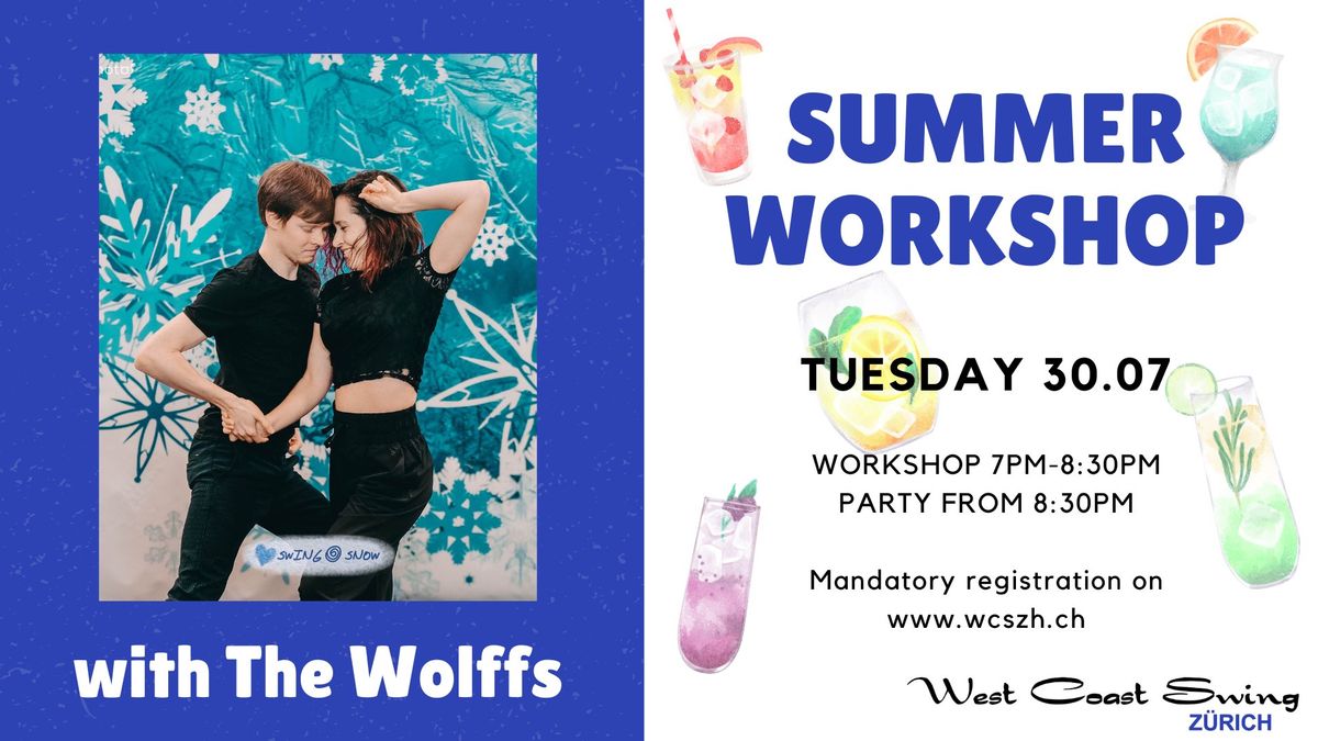 Summer WCS Workshop with The Wolffs - Blues