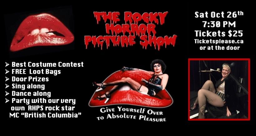 Studio Theatre Presents: The Rocky Horror Picture Show Featuring Our MC "British" Columbia