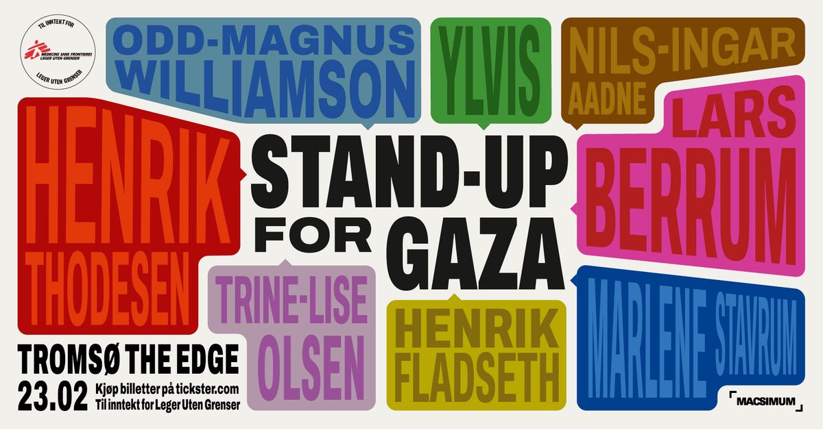 Stand-up for Gaza | Live at The Edge