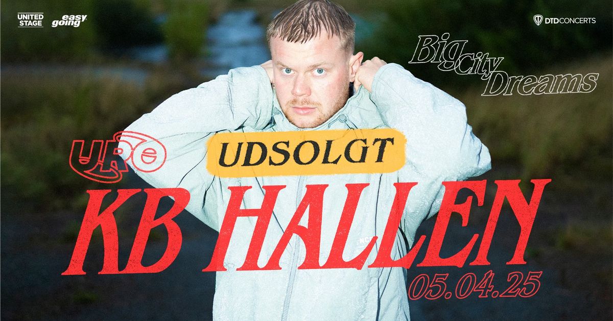 URO [Support: Ella Augusta] - K.B. Hallen (UDSOLGT)