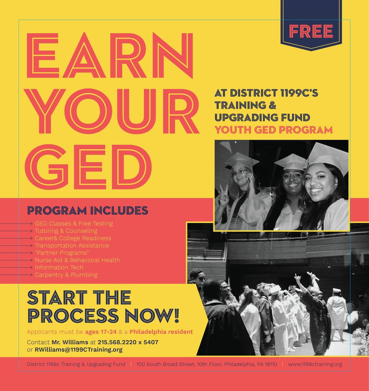 Enroll In GED CLASS!