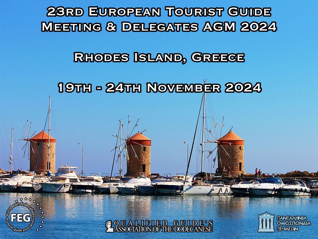 23rd FEG European Tourist Guide Meeting & Delegates AGM