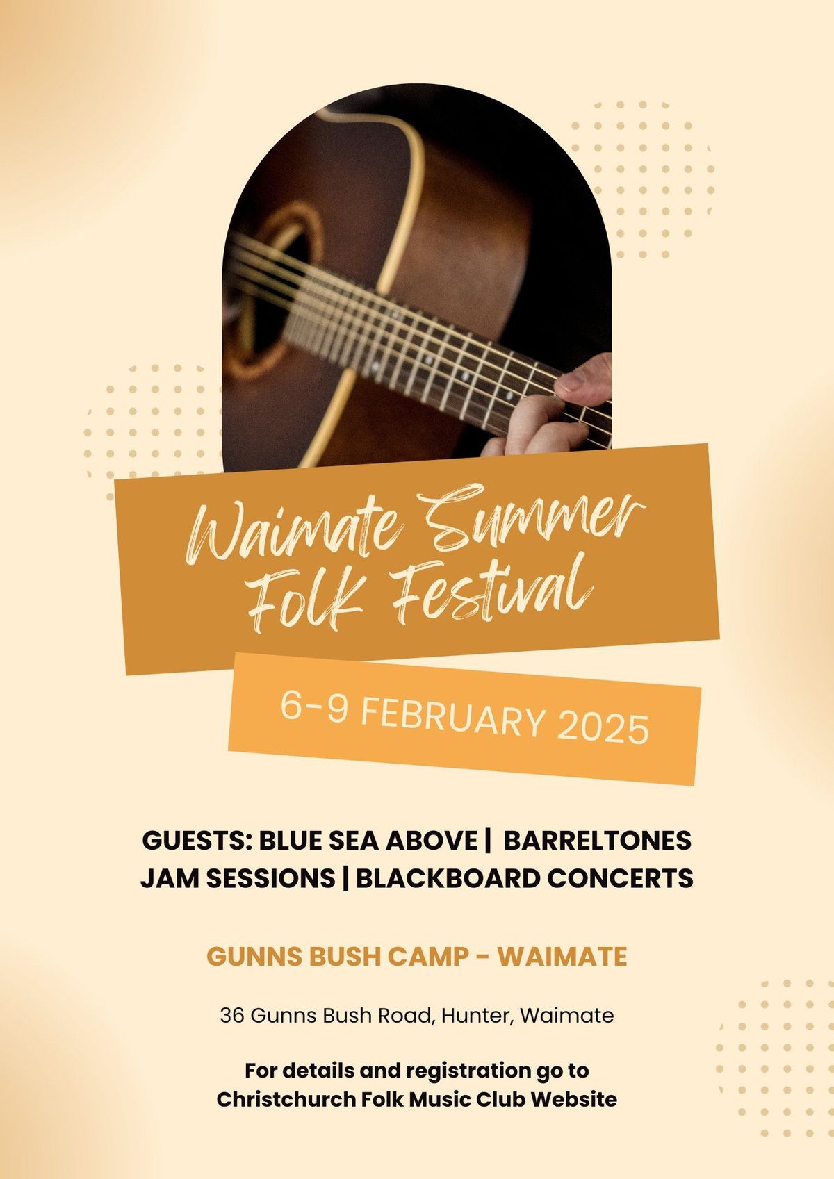 Waimate Summer Folk Festival 2025