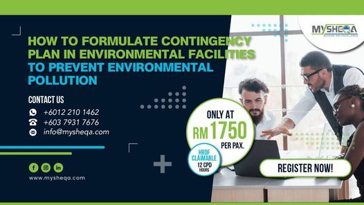 How to Formulate Contingency Plan in Environmental Facilities (EF)