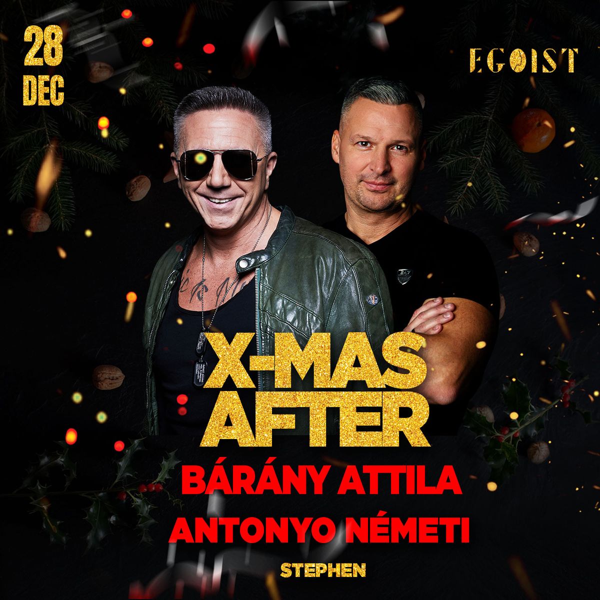 X-MAS AFTER w\/B\u00e1r\u00e1ny Attilia I Antonyo I 12.28 I EGOIST