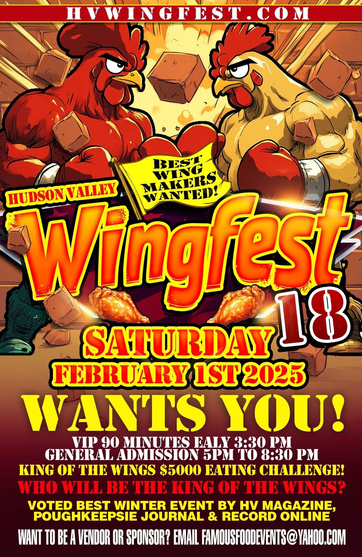 Hudson Valley WingFest 18